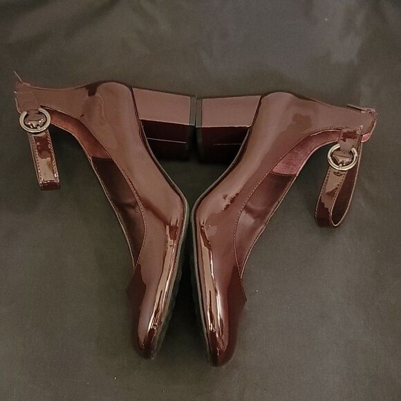 ALAFANI STEP&FLEX ANKLE WOMENS HEELS Cabernet Sauvignon Red Patent Leather  - Picture 11 of 15